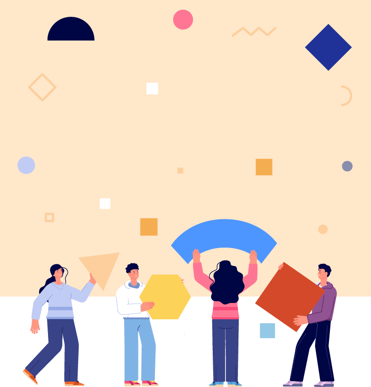 幾何会計のイメージ